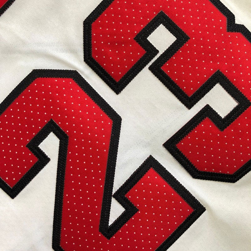 Men’s Chicago Bulls #23 Michael Jordan Player Edition White Jersey