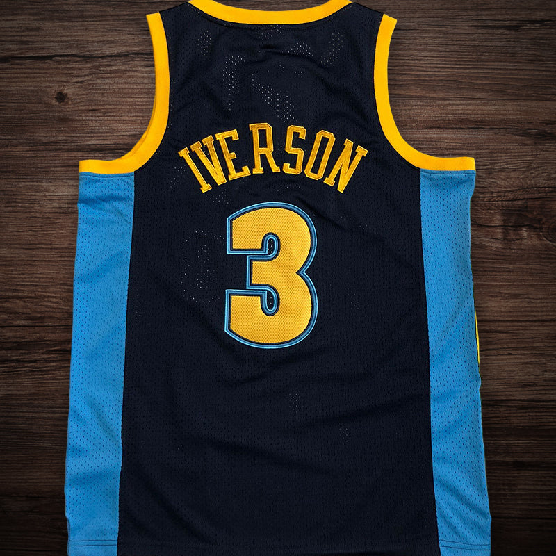 Men’s Denver Nuggets 2006-07 #3 Allen Iverson Jersey