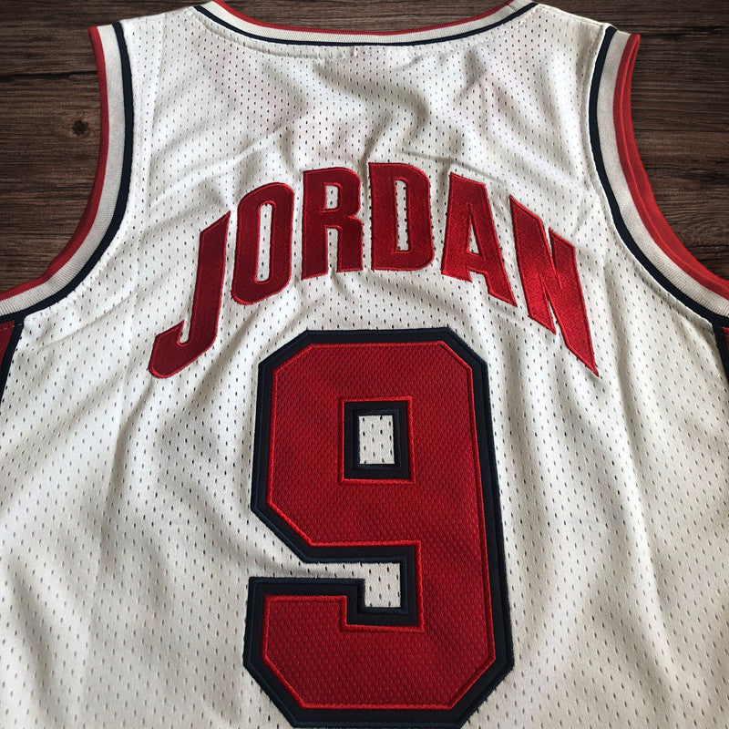 Men’s #9 Jordan USA Basketball 1992 Olympics Jersey