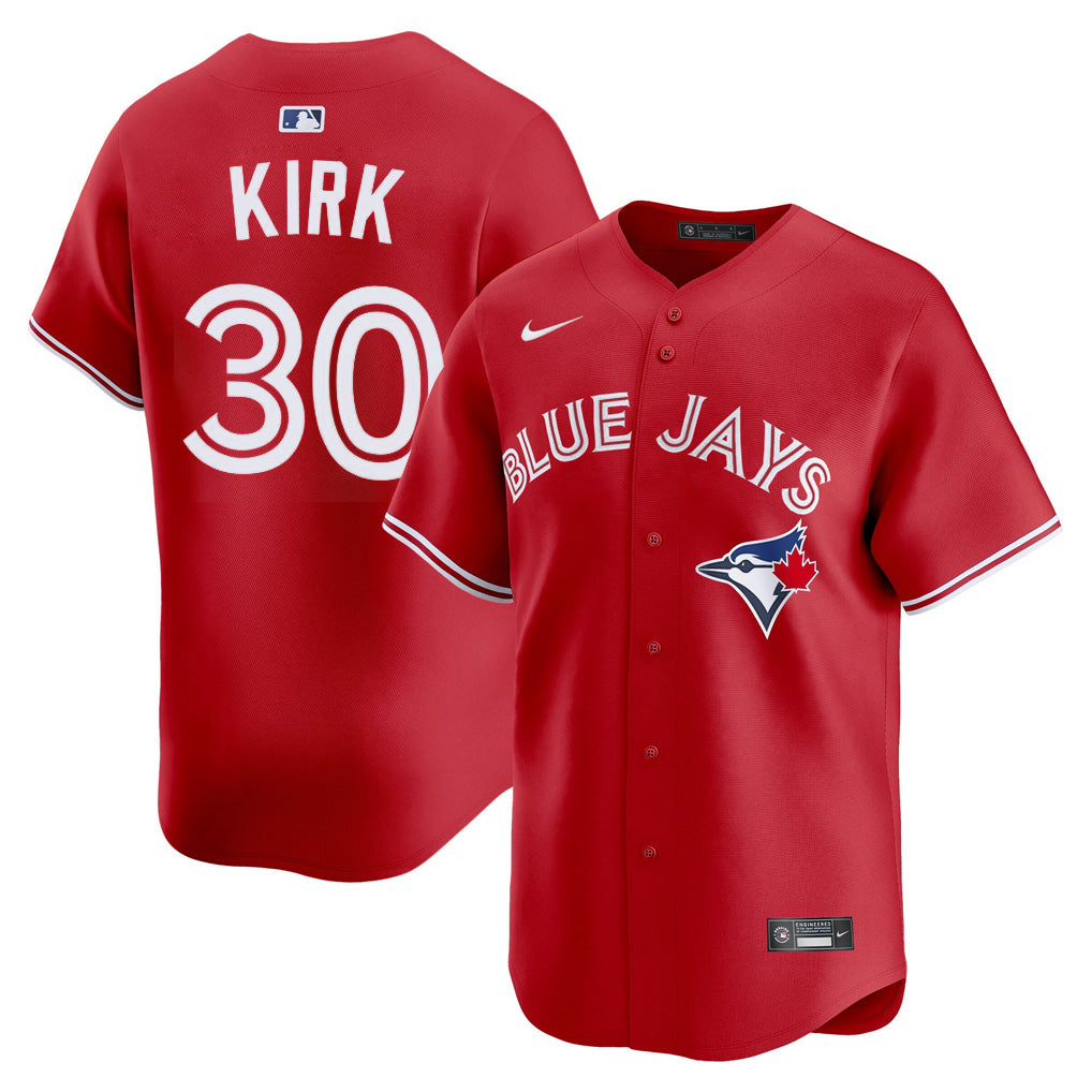 Men’s Toronto Blue Jays Alejandro Kirk #30 Red Jersey