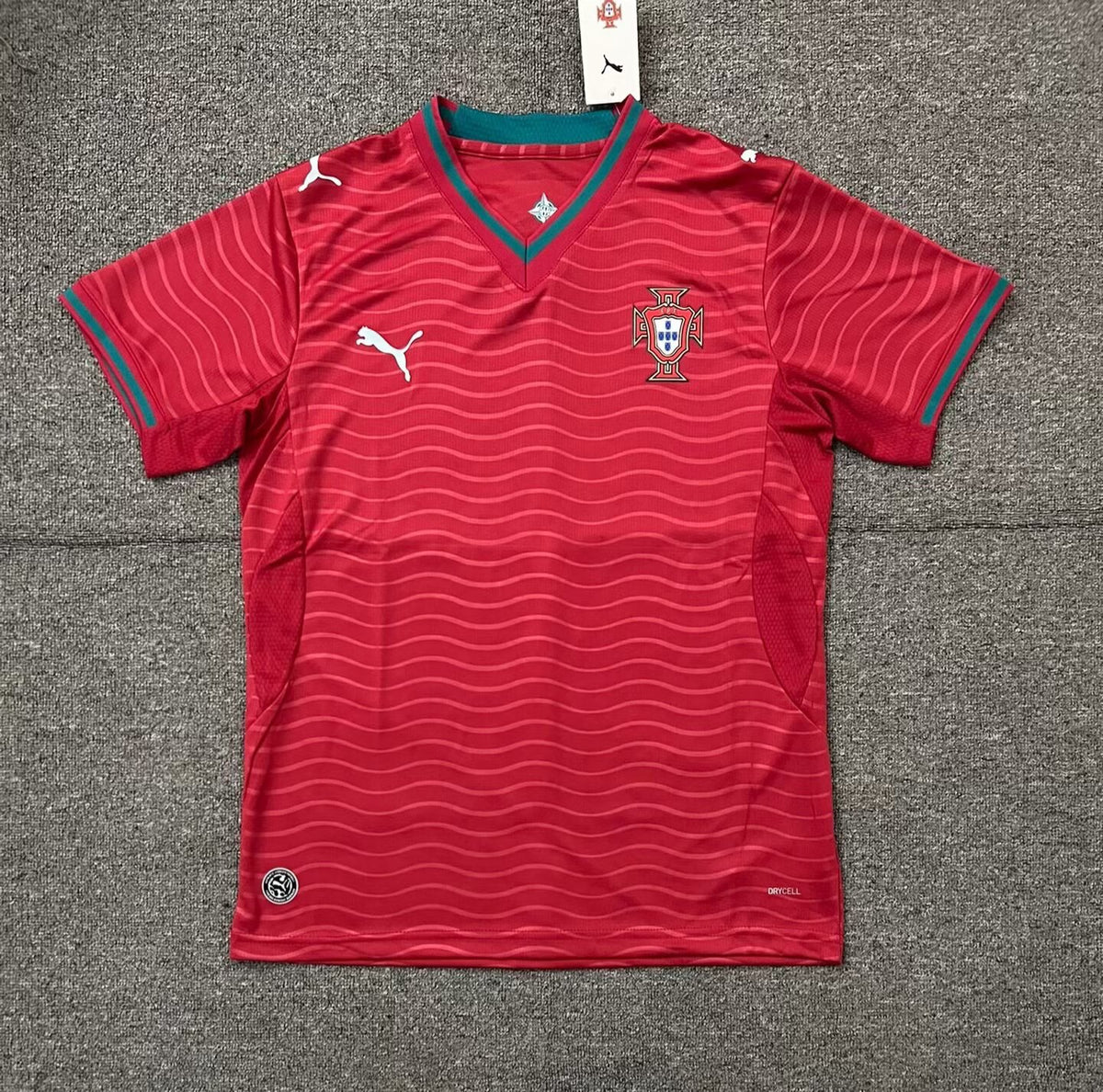 Men’s Portugal Fan Edition Soccer Jersey Red