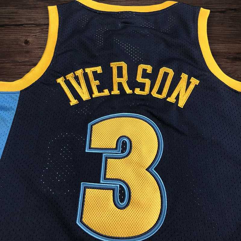 Men’s Denver Nuggets 2006-07 #3 Allen Iverson Jersey