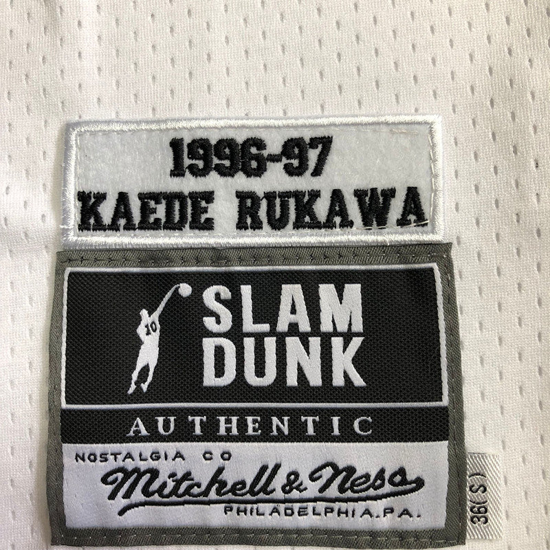 Men’s Slam Dunk 1996/97 #11 Rukawa White Jersey