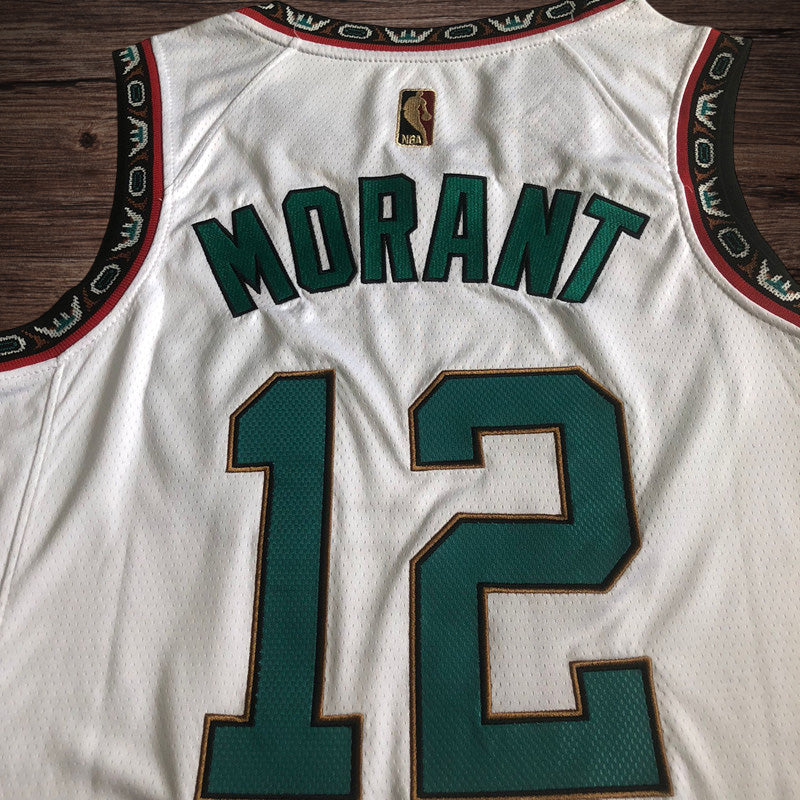 Men’s Memphis Grizzlies 2025 #12 Morant Jersey