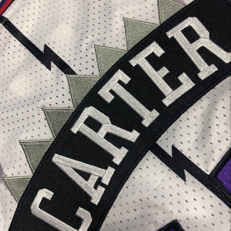 Men’s Toronto Raptors 1998-99 #15 Vince Carter Jersey White