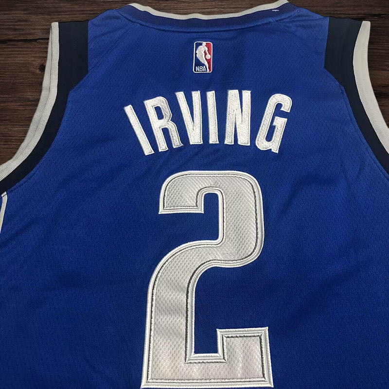 Men’s Dallas Mavericks #2 IRVING Jersey in Blue