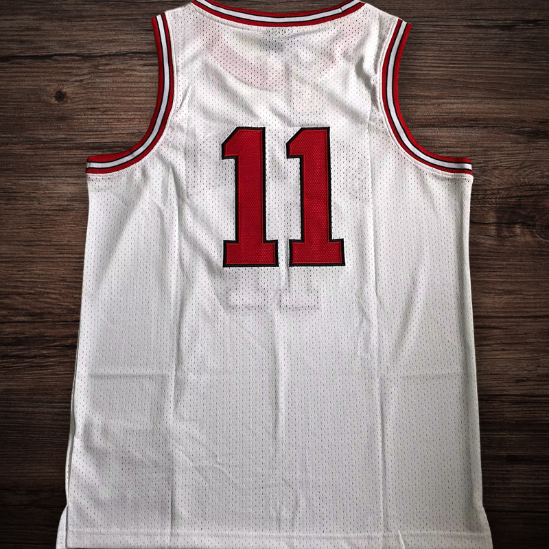 Men’s Slam Dunk 1996/97 #11 Rukawa White Jersey