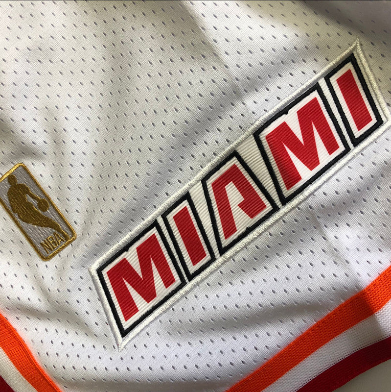 Miami Heat 1996/97 Shorts White