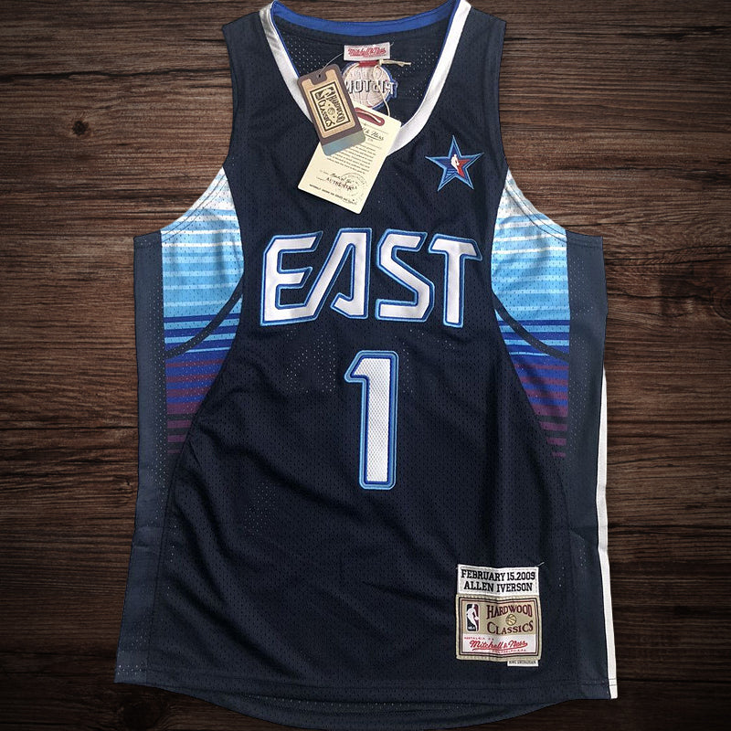 Men’s 2009 All Star East #1 IVERSON Jersey