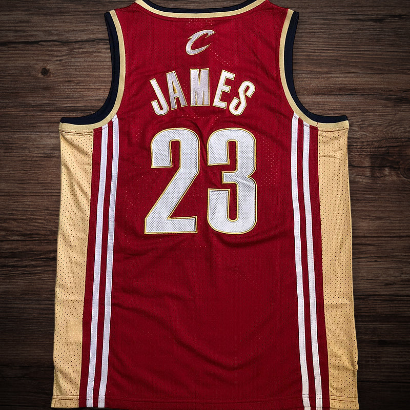 Men’s Cavaliers 2003-04 #23 James Red Jersey