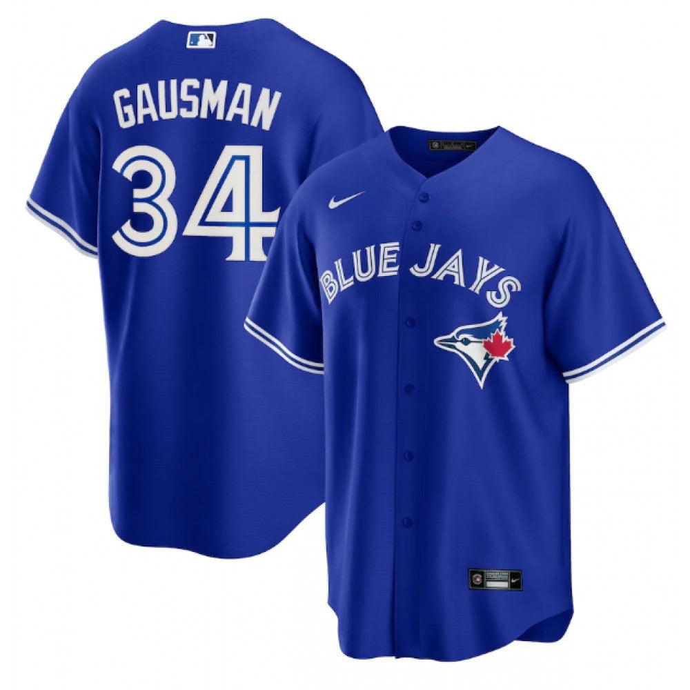 Men’s Toronto Blue Jays Kevin Gausman #34 Rush Blue Jersey
