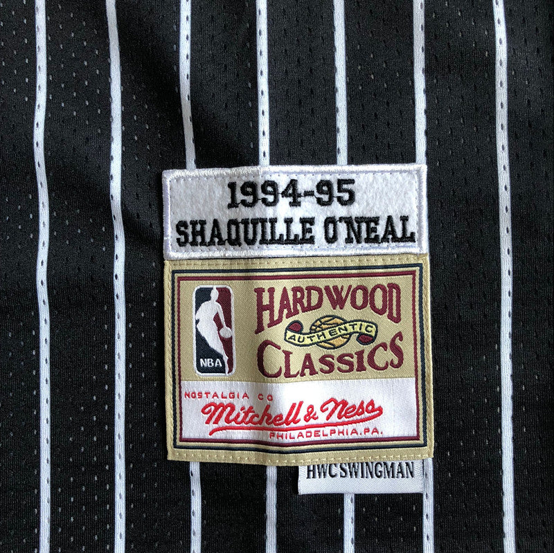 Men’s Orlando Magic 1994-95 #32 Shaquille O’neal Jersey Black