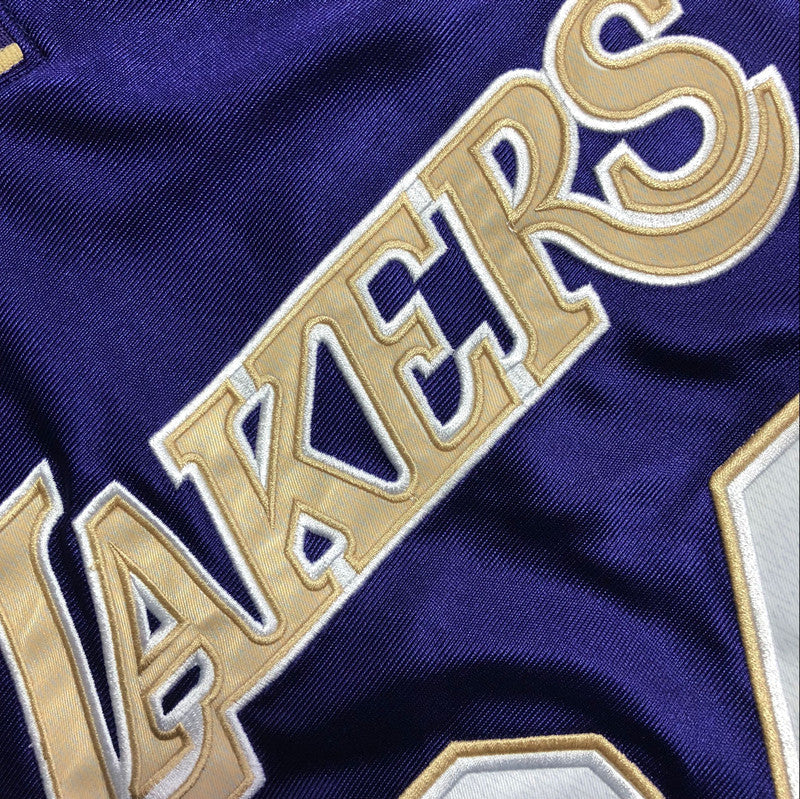 Men’s Los Angeles Lakers 1996-2016 Hall of Fame #24 Kobe Bryant Jersey Purple