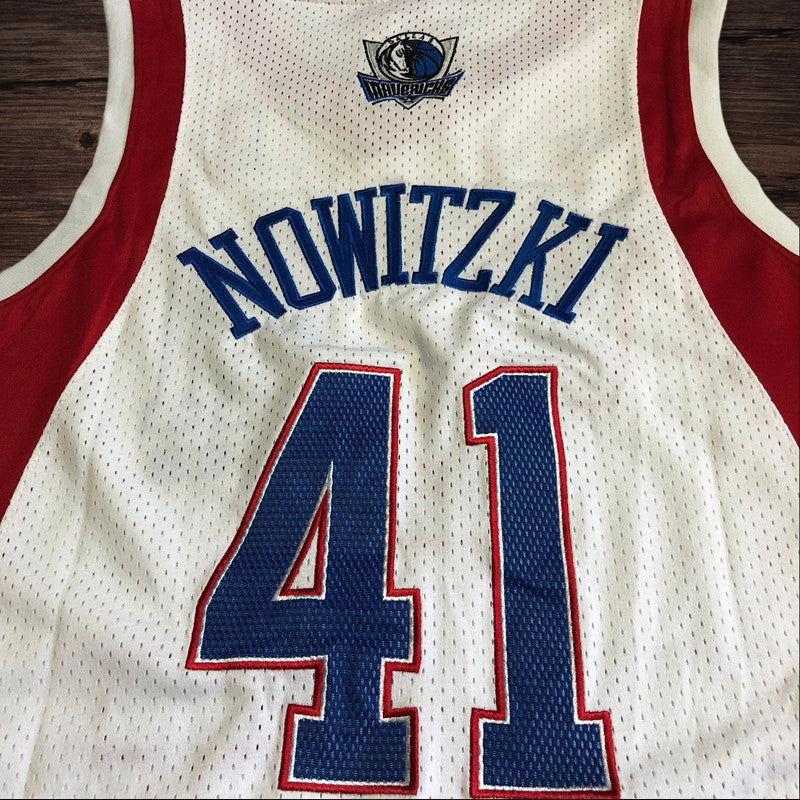 Men’s 2004 All Star West #41 Dirk Nowitzki Jersey
