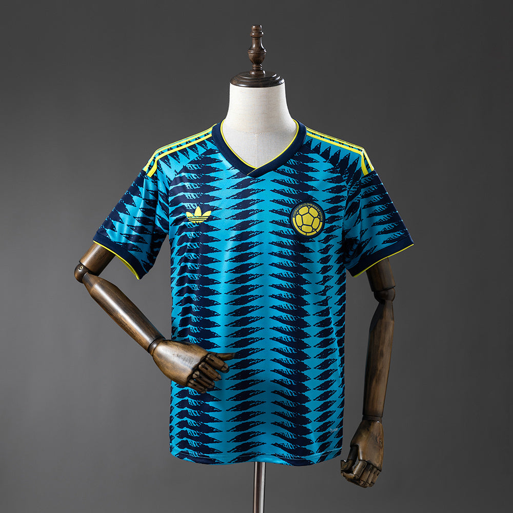 Men’s 2026 Colombia Away Fan Version Football Shirt S-4XL