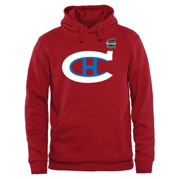 Men’s Montreal Canadiens red printed Hoodie