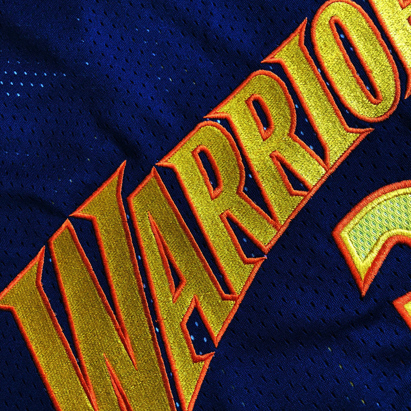 Men’s Golden State Warriors 2009-10 #30 Stephen Curry Jersey in Navy