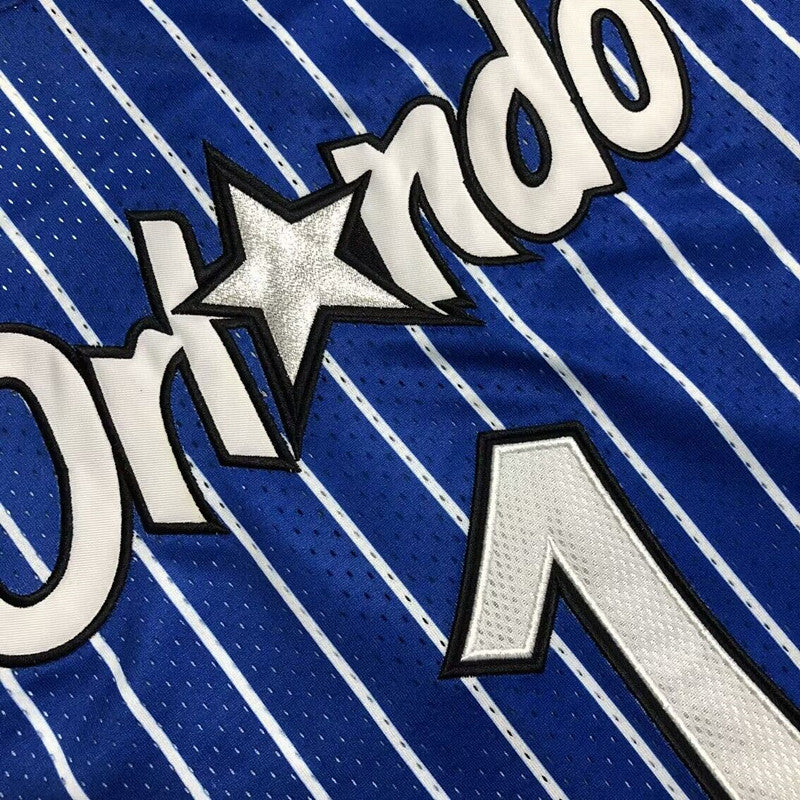Men’s Orlando Magic 2003-04 #1 Tracy McGrady blue jersey