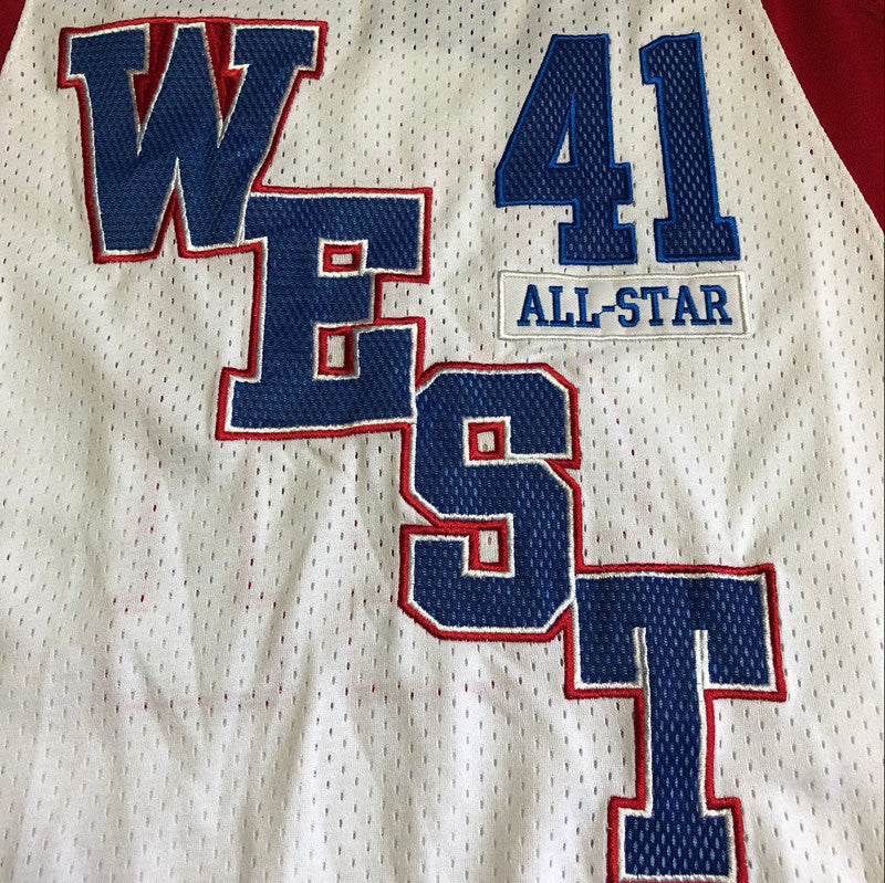 Men’s 2004 All Star West #41 Dirk Nowitzki Jersey