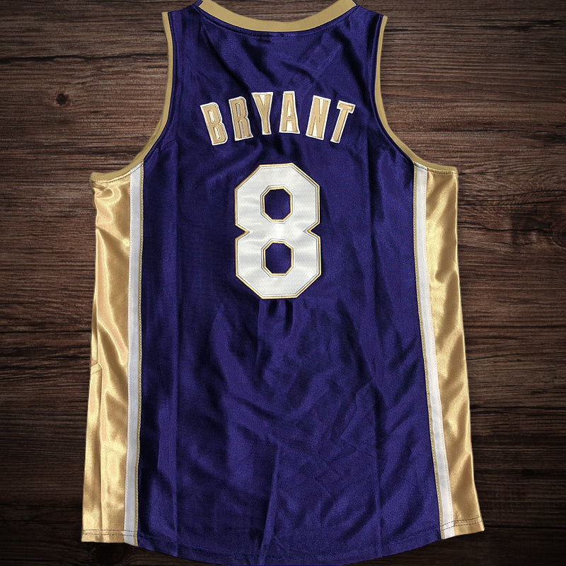 Men’s Los Angeles Lakers 1996-2016 Hall of Fame #8 Kobe Bryant Jersey