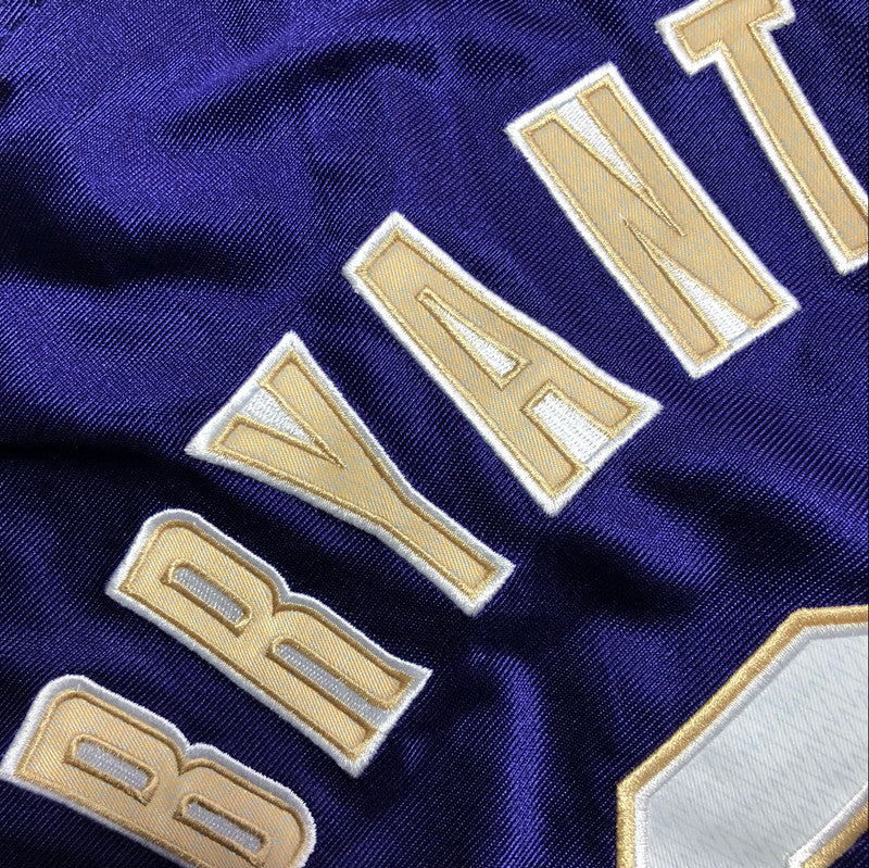 Men’s Los Angeles Lakers 1996-2016 Hall of Fame #8 Kobe Bryant Jersey