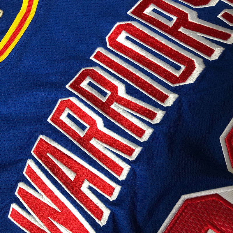 Men’s Golden State Warriors #30 Curry Retro Jersey
