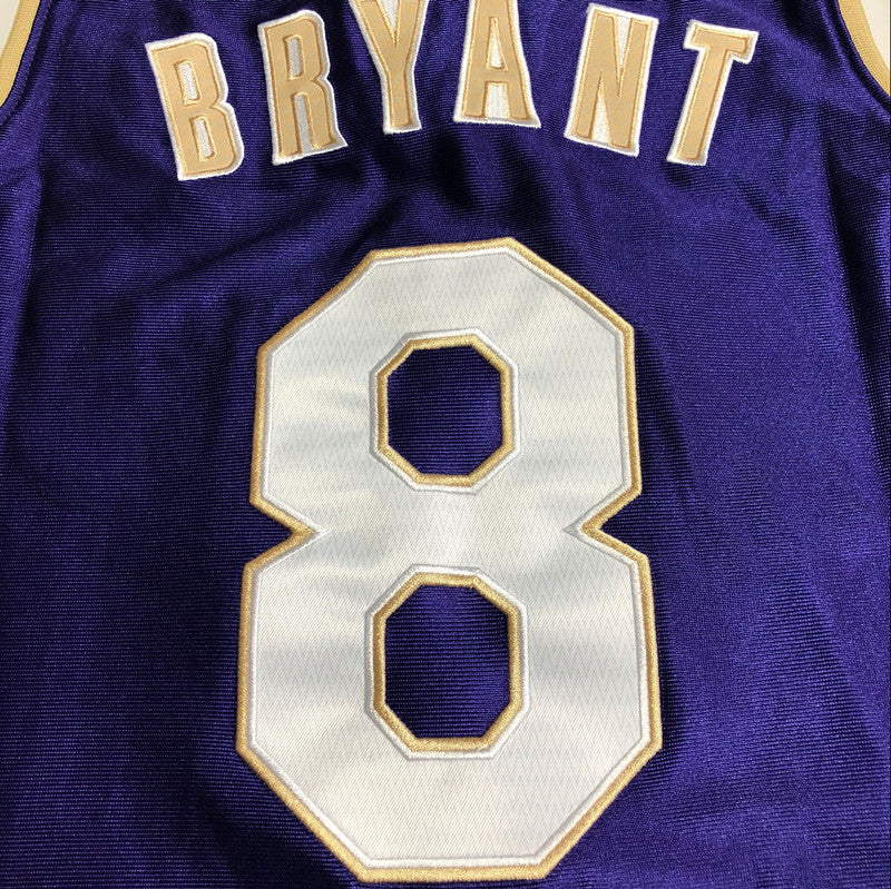 Men’s Los Angeles Lakers 1996-2016 Hall of Fame #8 Kobe Bryant Jersey