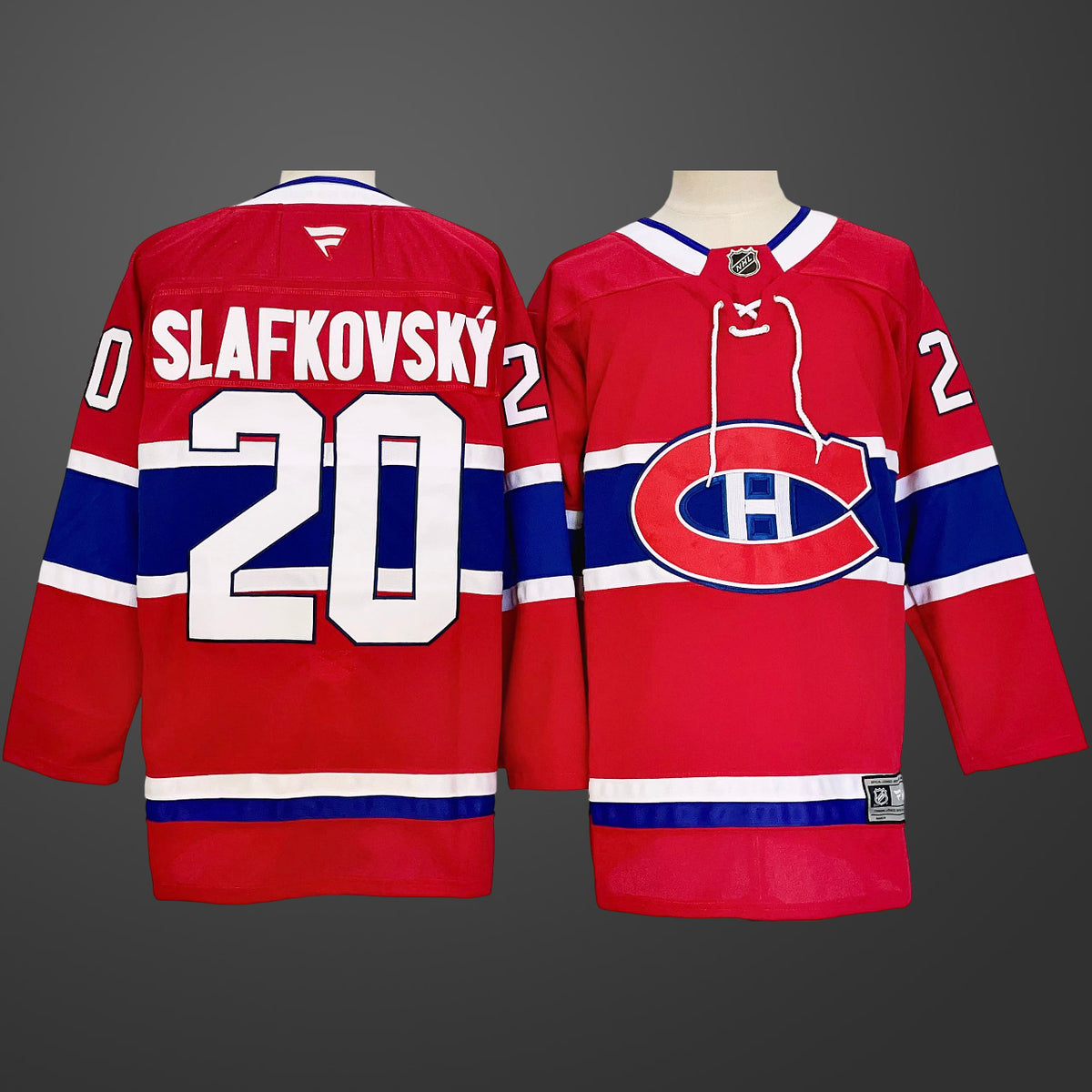 #20 Juraj Slafkovsky Montreal Canadiens Jersey