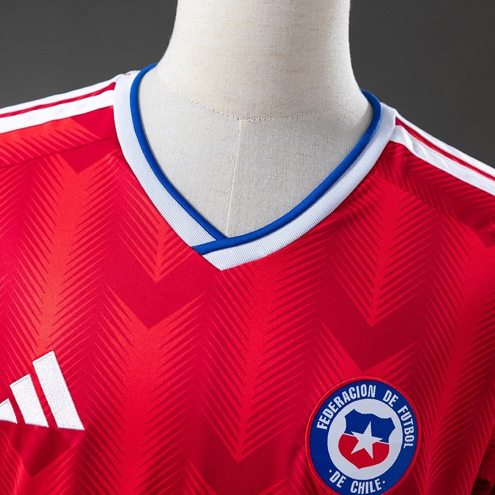 Men’s Chile 2026 Home Fan Version Jersey S-4XL