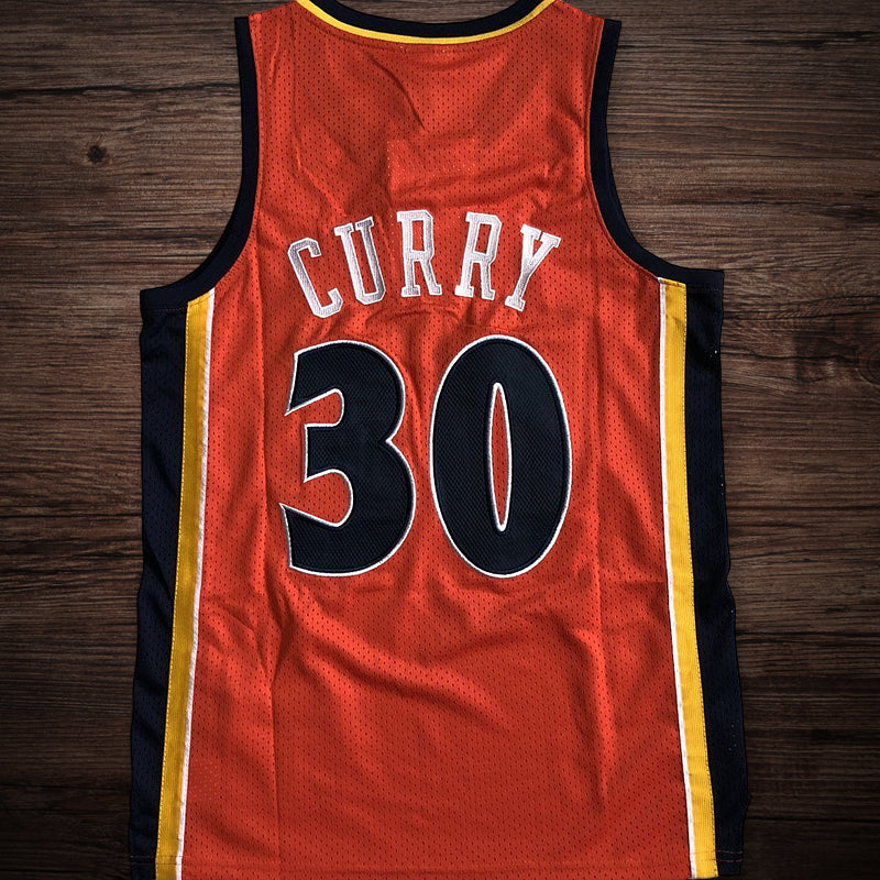 Men’s Golden State Warriors 2009-10 #30 Stephen Curry Jersey