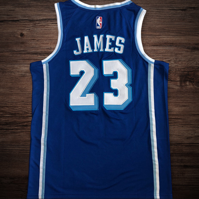 Men’s Los Angeles Lakers #23 Lebron James City Edition Jersey