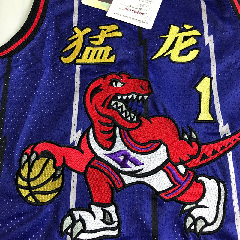 Men’s Toronto Raptors 1998-99 #1 Tracy McGrady Jersey