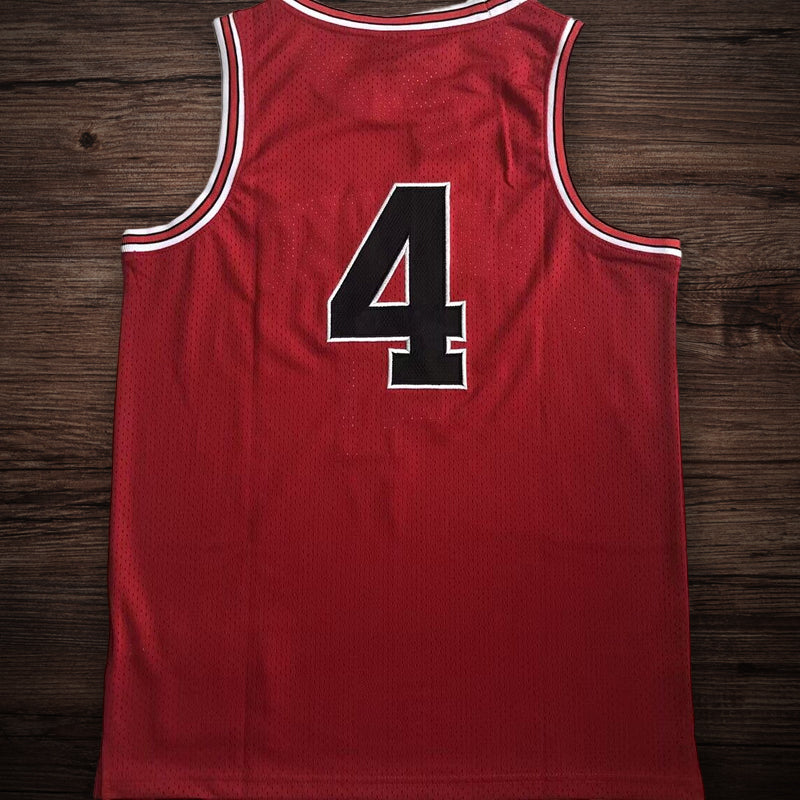 Men’s Slam Dunk 1996/97 #4 Takenori Akagi Red Jersey