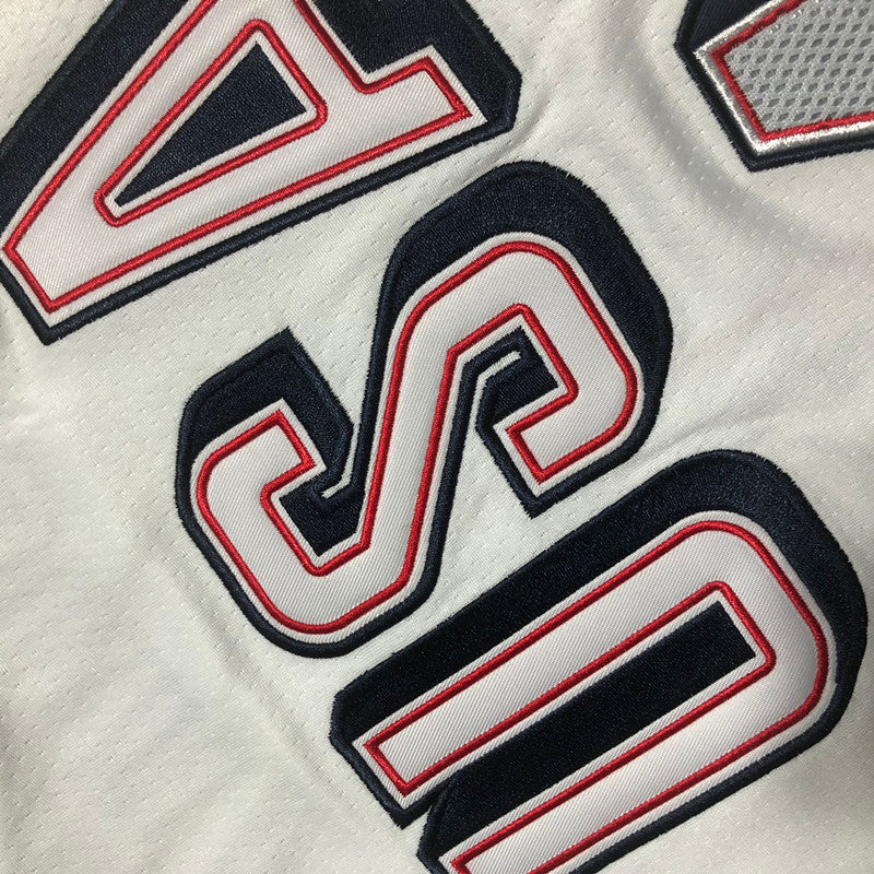 Men’s 2024 Olympics Team USA #4 Curry White Jersey