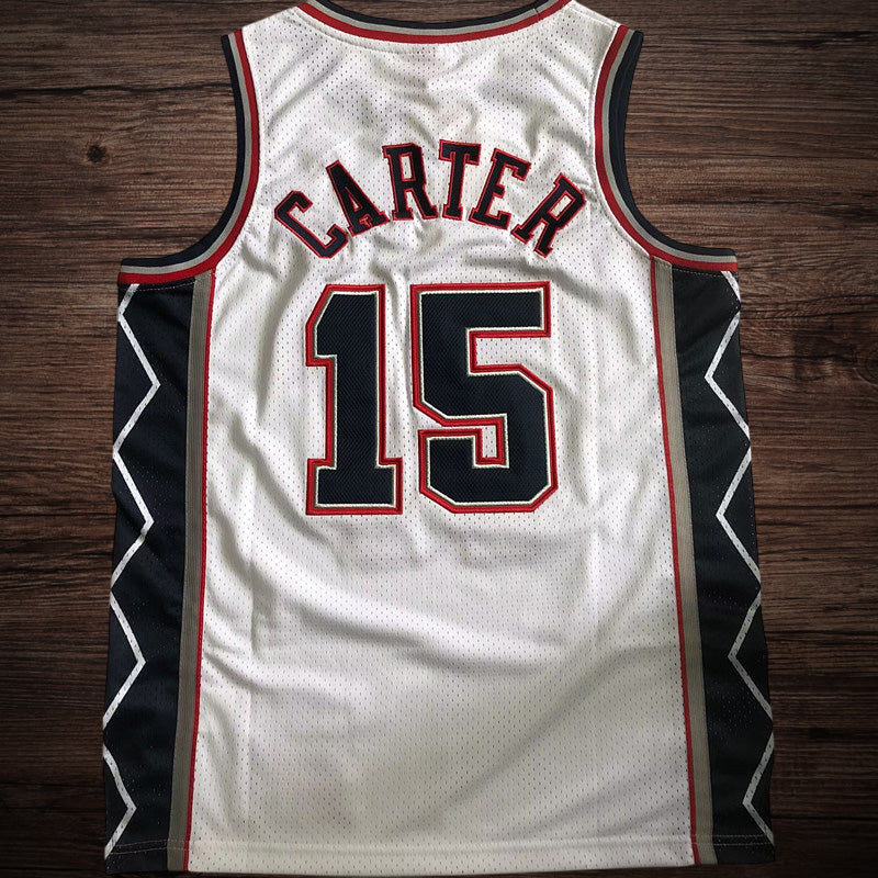 Men’s Brooklyn Nets 2006/07 #15 Vince Carter White Jersey