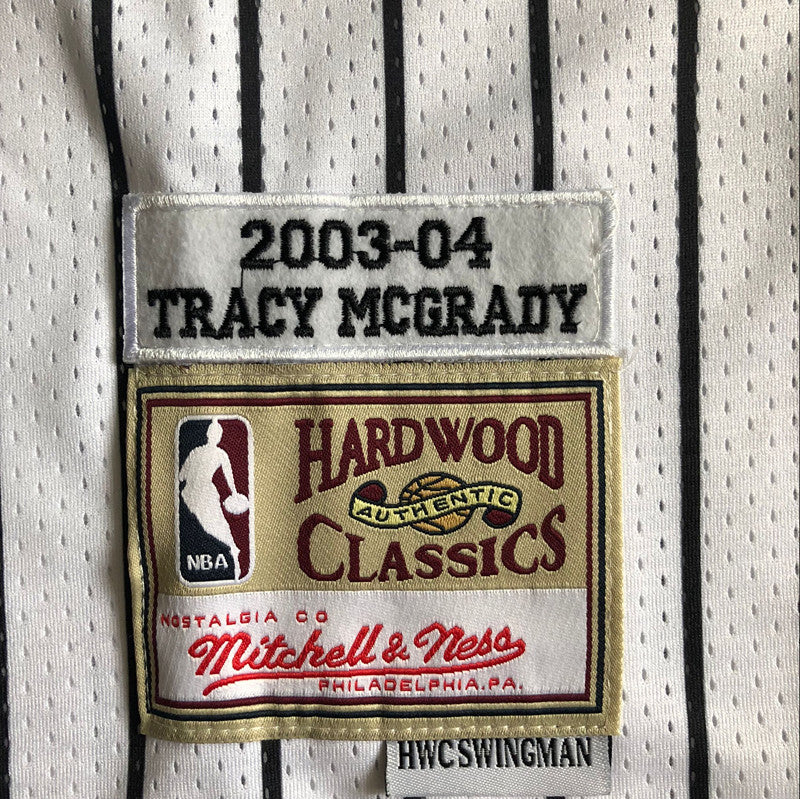 Men’s Orlando Magic2003-04 #1 Tracy McGrady Jersey White