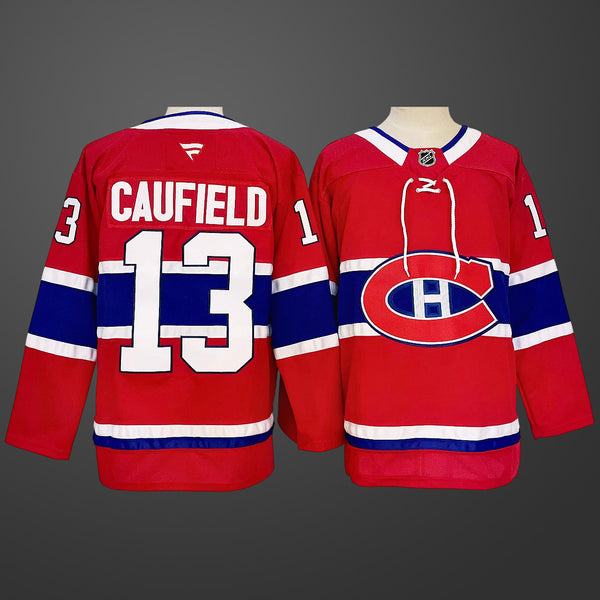 #13 Cole Caufield Montreal Canadiens Stitched Jersey