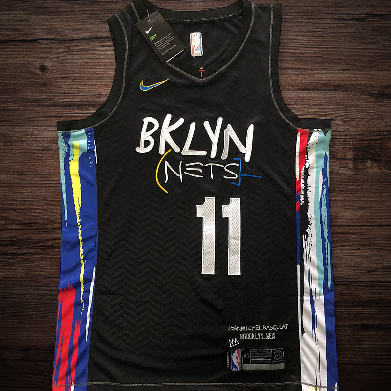 Men’s Brooklyn Nets #11 IRVING Jersey Black
