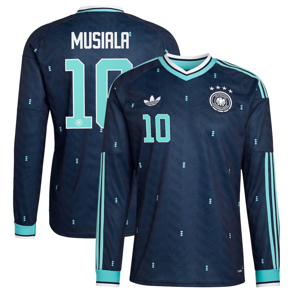 Men’s Germany Musiala #10 Fan Edition Away Soccer Jersey