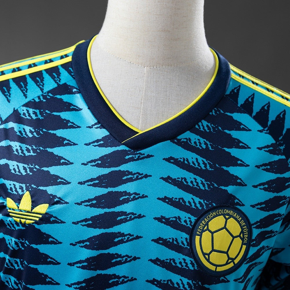 Men’s 2026 Colombia Away Fan Version Football Shirt S-4XL