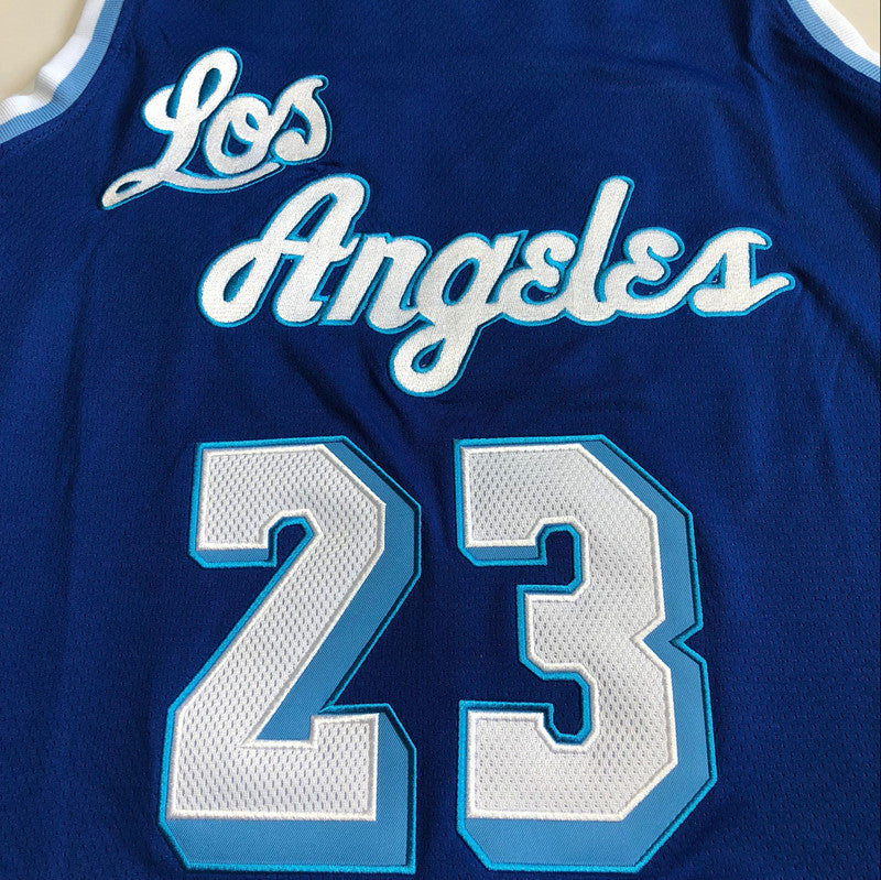 Men’s Los Angeles Lakers #23 Lebron James City Edition Jersey