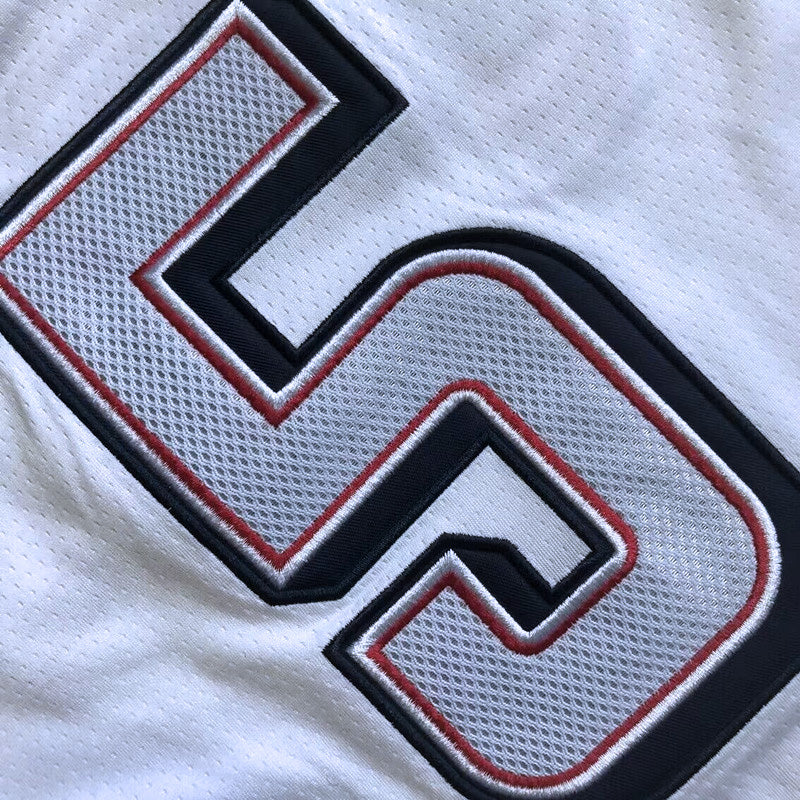 Men’s 2024 Olympics Team USA #5 Edwards White Jersey