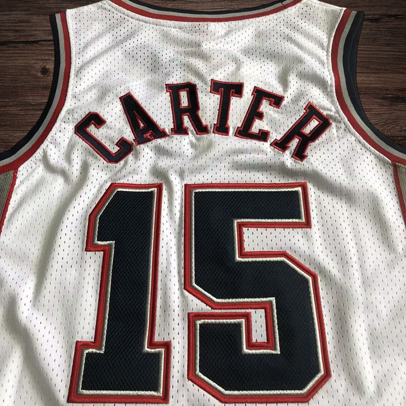 Men’s Brooklyn Nets 2006/07 #15 Vince Carter White Jersey