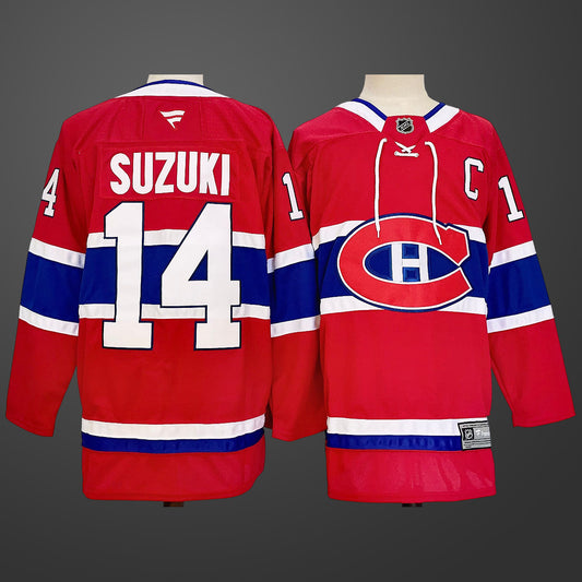 #14 Nick Suzuki Montreal Canadiens Stitched Jersey