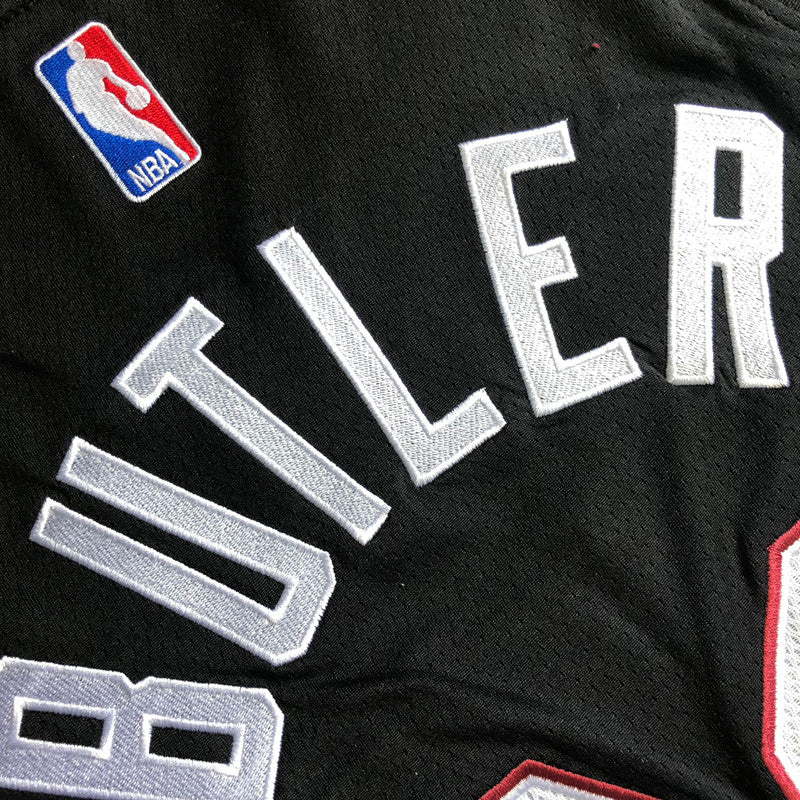 Men’s Miami Heat #22 Butler Black Jersey