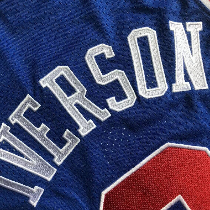 Men’s Philadelphia 76ers 1996/97 #3 Allen Iverson