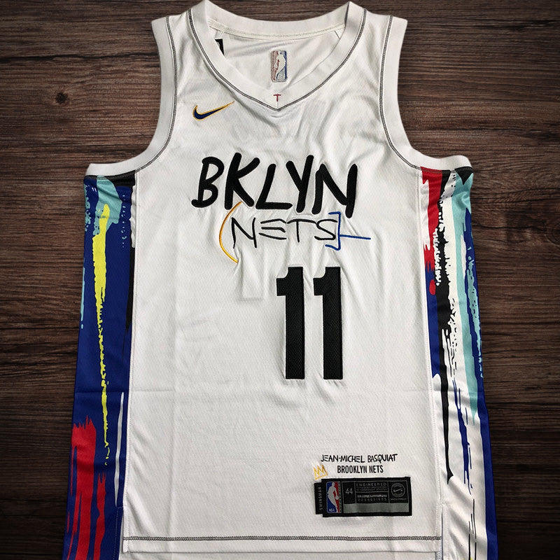 Men’s Brooklyn Nets 2023 City Edition #11 Irving Jersey