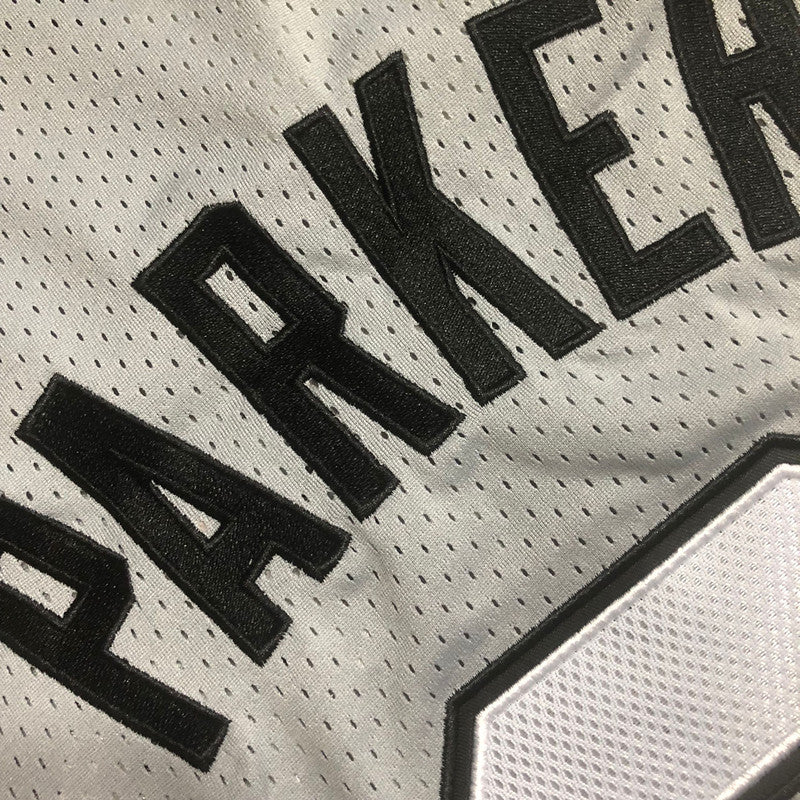 Men’s San Antonio Spurs 2001/18 Hall of Fame #9 Parker Jersey