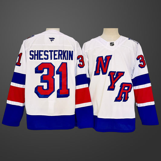 #31 Igor Shesterkin New York Rangers Jersey
