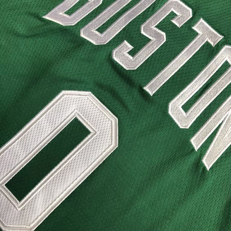 Men’s Boston Celtics #0 Tatum Green Jersey